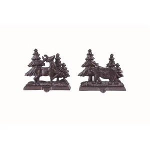 Soporte de calcetín de Navidad de Metal de alta calidad de Venta caliente elegante gancho de vacaciones decorativo para exhibición de chimenea - Product Image 6