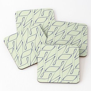 Sublimation Eco-friendly Anti-slip Wood Colorful Coasters Decorative Drink Mats Pads Design Enamel Printing Coasters Placemat - Product Image 4
