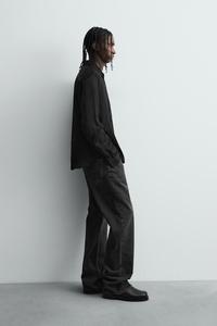 เสื้อโปโลสีดำสำหรับผู้ชายแบบพรีเมี่ยมเสื้อคอตตอนระบายอากาศทรงสลิมฟิตลำลองทันสมัยใส่ในฤดูร้อน - Product Image 3