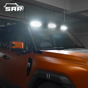 Accessoires Extérieurs Tout-Terrain : Spoiler de Toit Noir avec Feux LED à 3 Lentilles pour Jetour G700 2026 - Product Image 2