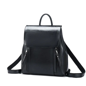 Manufacturers wholesale ladies bags women's cowhide <b>backpack</b> fashion oil wax <b>leather</b> <b>backpack</b> <b>leather</b> women's bag - Product Image 1