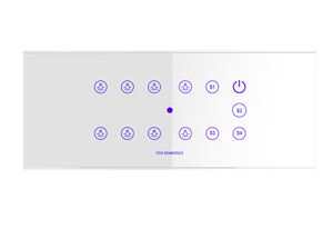 Tuya thiết bị nhà thông minh cảm ứng điện dung điều khiển công tắc từ xa kính cường lực kiểm soát ứng dụng hộ gia đình khách sạn kiểm soát ánh sáng - Product Image 4