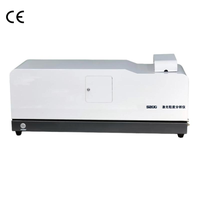 Analyseur de granulométrie par dispersion humide automatique ISO 13320, analyseur de taille de particules laser, instrument de test de distribution de taille de particules