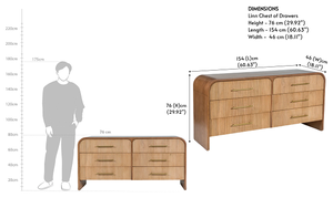 Elegant Bedroom <b>Chest</b> Of Drawers With Classic Style Ample Storage And Timeless Design For Functional Home Interiors - Product Image 3