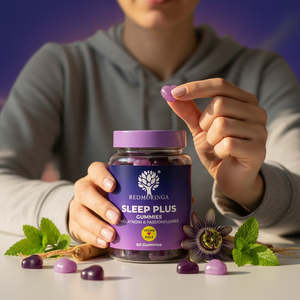 Gomitas Deep Sleep Plus, 60 Unidades, Marca Privada OEM, Italia, RedMoringa, Melatonina y Aceite Esencial de Passiflora, Categoría de Producto - Product Image 2