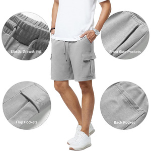 Pantalones Cortos Cargo para Hombre, Personalizados, Transpirables, Impermeables, Ecológicos, de Algodón, con Logotipo, Marca Privada, Ropa Deportiva de Verano, Proveedor OEM - Product Image 3