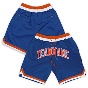 Pantalones cortos deportivos de gimnasio para hombre de calidad superior al por mayor, logotipo personalizado impreso en malla de sublimación de poliéster en blanco, patrón sólido - Product Image 4