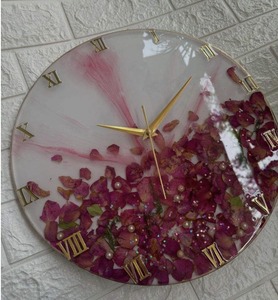 Reloj de Pared de Resina Epoxi Modelo Love, Personalizado, Hecho a Mano, Pintado a Mano, Decoración del Hogar, Muebles de la Mejor Calidad - Product Image 4
