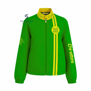 Chaqueta de Carreras de Sarga de Algodón Chi Eta Phi Sorority para Mujer, Chaqueta de Motociclismo de Alto Rendimiento, Chaqueta de Motociclista de Alta Velocidad - Product Image 1