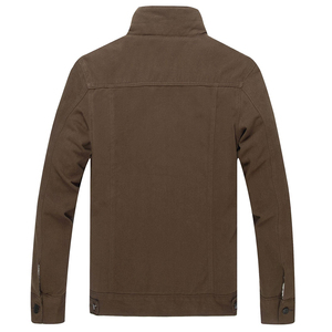 Veste en jean personnalisée en tissu polaire en coton uni pour homme, veste en jean respirante de luxe avec logo imprimé pour homme - Product Image 2