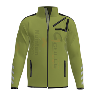 Veste polaire homme style unique, imperméable, respirante, doublée, à capuche, pour activités de plein air, design personnalisable, longue - Product Image 1