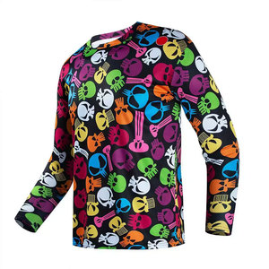 Maillot MX unisexe avec imprimé personnalisé Vêtements de sport à manches longues respirants et abordables - Product Image 1