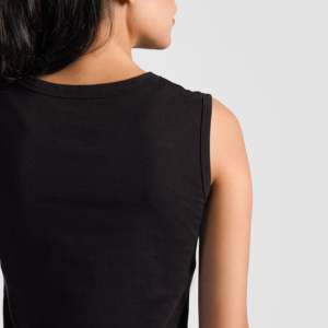 เสื้อกล้ามถักเนื้อผ้าระบายอากาศสีดำ รุ่น AXE XS - Product Image 6