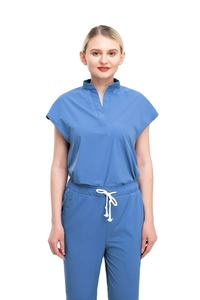Uniformes de Hospital de moda enfermera belleza salón Dental ropa de trabajo uniforme médico conjuntos para hombres mujeres manga corta - Product Image 5