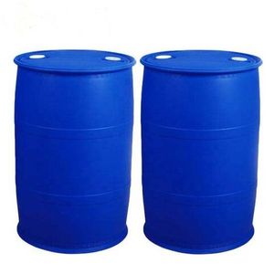 Barril de Plástico de 200 Litros HDPE con Tapa Abierta, Tambor de Plástico Azul de 55 Galones con Aro de Hierro - Product Image 1