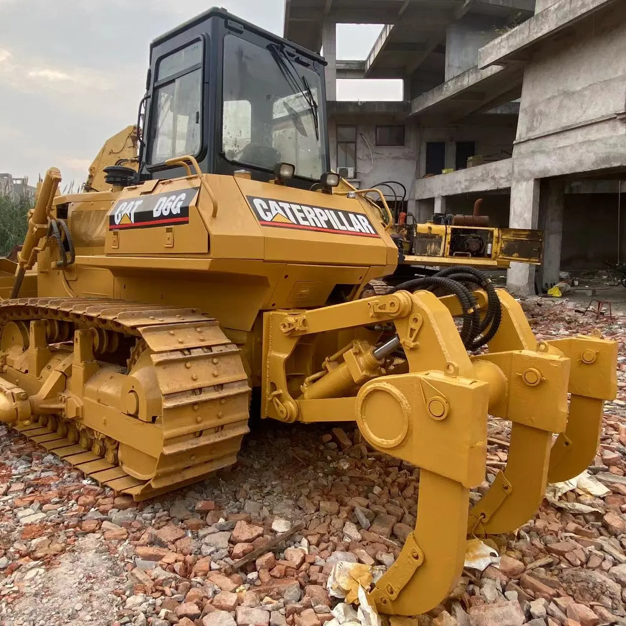 Multi used bobcat mini mini backhoe loader komatsu wa600-6 2 ton