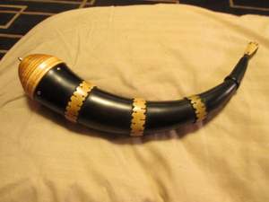 Festive Handcrafted Viking Drinking Horn Tumbler 200/<b>500ml</b> Capacity Mead Ale Christmas Feasts Holiday Cheers Perfect Gift Idea - Product Image 3