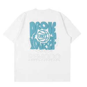 Camiseta con estampado de abullonado a la moda 2025 para mujer, camisetas de verano de algodón suave, Camiseta con estampado de abullonado de manga corta OEM - Product Image 2