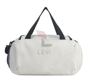 กระเป๋าเดินทางทรงดัฟเฟิลกีฬาสีทึบกระเป๋าใส่ของได้เยอะวัสดุไนลอนทนทานมีหูจับและซิป - Product Image 1