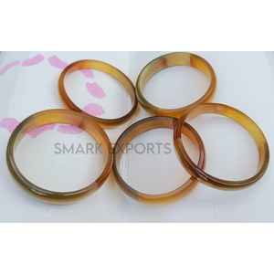 Brazaletes Hechos a Mano con Cuerno de Búfalo Natural para Mujer, Ecológicos, Impermeables, Ligeros, Accesorio Diario, Técnica Pulida, Artesanía - Product Image 2