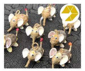 Artesanía creativa de concha de caracol Adorable Seashell Animal Designs Regalos perfectos Animal de concha marina a granel Grandes ofertas Listo para enviar - Product Image 3