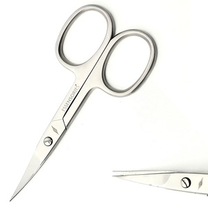 Tijeras de Uñas Profesionales de Acero Inoxidable de Alta Calidad con Hoja Curva, para Manicura y Pedicura de Precisión, Uso en Salón y Hogar - Product Image 3