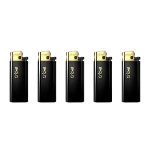 Fournisseur en gros briquet de cricket conception personnalisée briquets de cricket en plastique