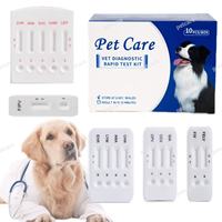 Détection des maladies des animaux de compagnie Kit de test rapide de diagnostic de relaxine de grossesse canine Kit de test d'antigène RLN pour test de chien à la maison