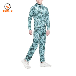 Chándales con logotipo personalizado para hombre, trajes de sudor más vendidos, ropa deportiva para gimnasio, chándales de entrenamiento, traje para correr, conjunto de dos piezas, servicio OEM - Product Image 3