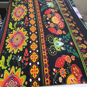 Haute qualité personnalisé imprimé nouvelle arrivée tissu polynésien fabriqué en usine Services OEM et ODM nouveau tissu de lave de lave - Product Image 1