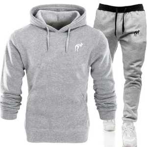 Recién llegado, chándal de invierno de calidad Premium para hombre, ropa informal, transpirable, a prueba de viento, ecológico, 100% algodón para adultos - Product Image 1