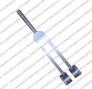 Nueva llegada 256 Hz Chakra Healing Tuning Fork con martillo de goma para equilibrio de energía hecho por TARIQ MFG CO - Product Image 1