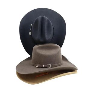 Top Trending Pakistan Made Premium Quality Cowboy Leather Unisex Private Label Made Men Cowboy Leather Hat - Product Image 4