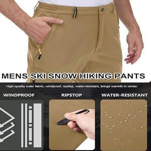 Pantalones Softshell ligeros para hombre, diseño único, cierre de cintura elástica, venta al por mayor, gran oferta hecha a medida - Product Image 3