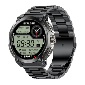 Montre connectée AK17G, écran AMOLED 1,43 pouces, GPS, montre de sport, moniteur de fréquence cardiaque, moniteur de sommeil, étanche IP68, tracker de fitness pour hommes, pour activités de plein air - Product Image 3