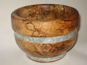 Bol en résine en bois de concepteur à la mode sculpté à la main moderne rustique décoratif table élégante maison cuisine - Product Image 5