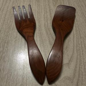 Tazón de servicio de madera Premium para ensaladas, frutas, pasta, aperitivos y uso en fiestas en casa - Product Image 2