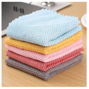 Classique Assortiment Conçu Léger Absorbant Cuisine 100% Pur Coton Gots Certificat Extra Grand Grand Étanche Torchons - Product Image 4