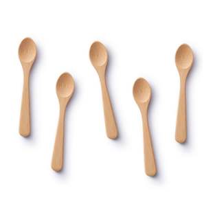 ชุดตะเกียบช้อนอาหารพลาสติกแบบใช้ซ้ำได้ชุดตะเกียบตะเกียบทำจากไม้ธรรมชาติและเครื่องใช้บนโต๊ะอาหารสำหรับกาแฟและมื้ออาหาร - Product Image 5