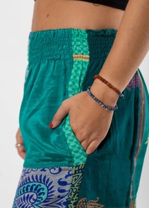 Patchwork Sarouel avec Poches Toutes Saisons Vente en Gros Femmes et Hommes Pantalons D'été Festival Pantalon dames vêtements - Product Image 2