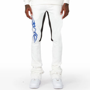 Trajes Deportivos con Estampado de Diamantes de Imitación a Bajo Precio, Trajes Deportivos al por Mayor, Traje Deportivo de Entrenamiento, Trajes Deportivos Acampanados para Hombre - Product Image 5