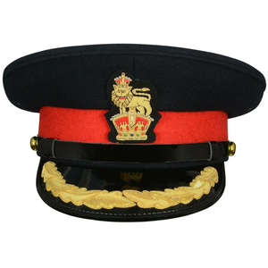 Nouvelle casquette d'officier de cérémonie meilleure qualité fabriquée en laine casquette Peaak meilleure couleur officier casquettes Peaak - Product Image 6