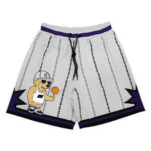 Logo personnalisé Été Plage Sublimé Jogger Workout Shorts Polyester Basketball Shorts Boxe Personnalisé Mesh Hommes Gym Shorts - Product Image 5