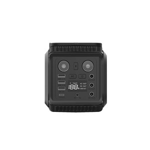 Station d'alimentation portable 148Wh 150W avec batterie lithium-ion, panneau solaire, lampe torche, démarreur de secours, charge sans fil et port RV - Product Image 2