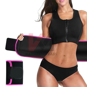 Adult Women's Waist <b>Trainer</b> Belt Slimming Belly Band Sweat Belt Tummy Wrap Body Shaper with Protection - Product Image 3