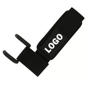 GAF Wight Lifting Strength Training Néoprène épais rembourré antidérapant avec maintien maximal réglable du poignet Crochets de traction - Product Image 6