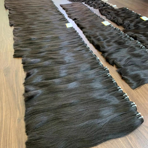 ผมต่อแบบดิบๆผิวเวียดนามแบบคู่จากผู้บริจาคคนเดียว - Product Image 1