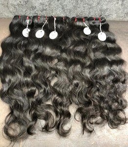 Extensions de cheveux humains à trame épaisse, qualité supérieure, 100 % cheveux humains, trame douce et soyeuse, sans nœuds, longue durée, aspect naturel - Product Image 4