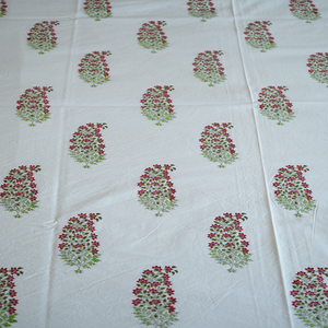 Ensemble de couvre-lit 100% coton 3 pièces Qualité hôtelière Doux Respirant Durable Tissu percale ou satiné Feuilles florales Plié Thérapie - Product Image 2