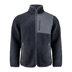 Service OEM, veste en toile de fourrure sherpa d'hiver de luxe sur mesure de haute qualité pour hommes, imperméable, coupe-vent, avec logo personnalisé - Product Image 6